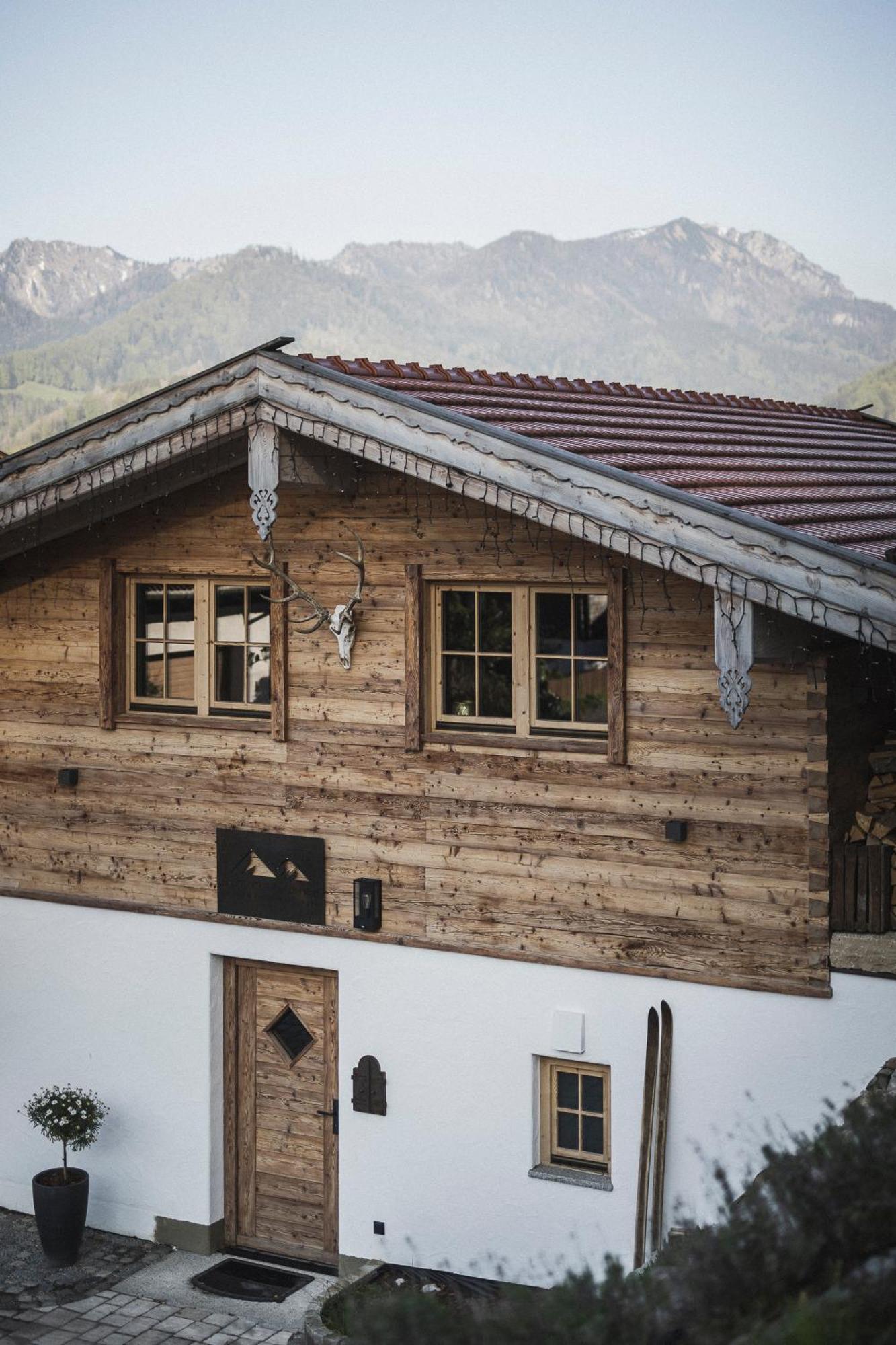 Chalet Bergsucht In Ruhpolding Bayern, Traumlage Am Sonnigen Suedhang, Kostenlose Parkplaetze, Schnelles Wlan, Ruhige Sackgasse, Netflix Inklusive Buitenkant foto